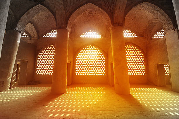 Sunlight through the windows of Sheikh Lotfollah Mosque, Iran Sunlight through the windows of Sheikh Lotfollah Mosque, Iran. samarkand stock pictures, royalty-free photos & images