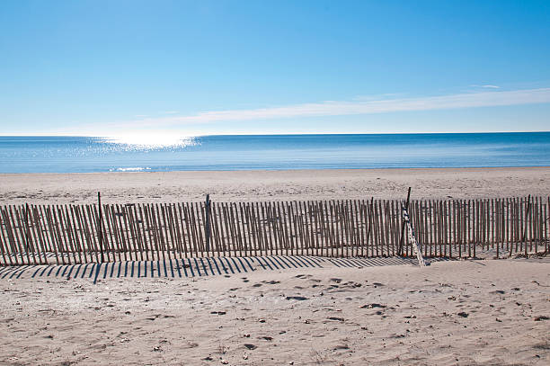 Sunny Day at the Beach stock photo