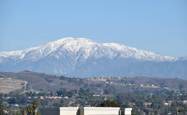 A Sunny Day in the San Gabriel Valley stock photo