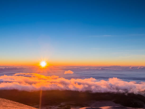 Sunrise at Mauna kea Sunrise at Mauna kea mauna kea stock pictures, royalty-free photos & images