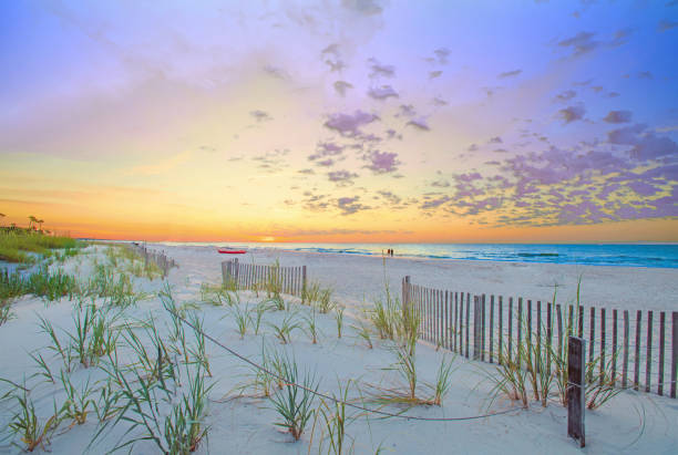 Sunrise- Hilton Head Island-South Carolina stock photo