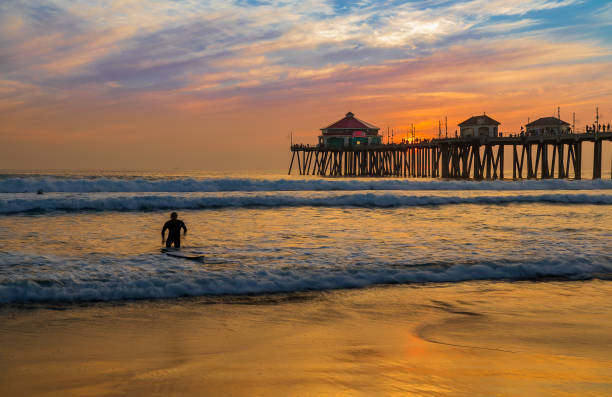 Huntington Beach Surf Stock Photos, Pictures & Royalty-Free Images - iStock