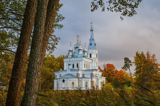 Russian Church near Volga river.