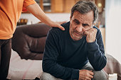 istock Support for a depressed person 1300864480