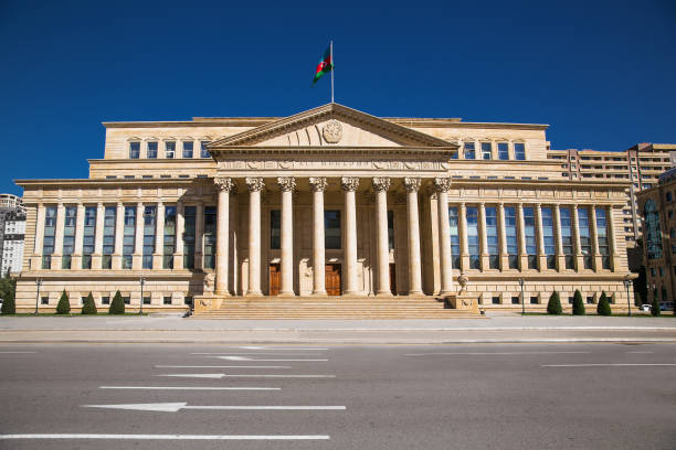 亞塞拜然共和國最高法院巴庫。亞塞拜然。 - supreme court 個照片及圖片檔