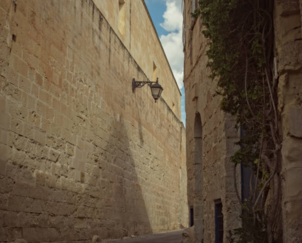 Surrounding Walls in Malta stock photo
