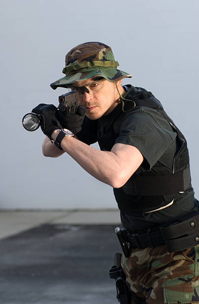 Swat Officer stock photo