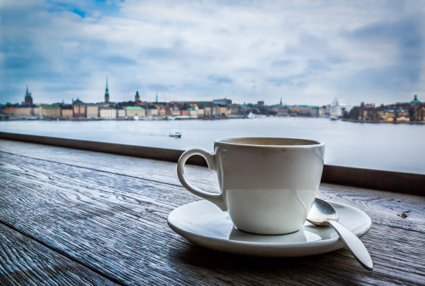 Swedish coffee break stock photo