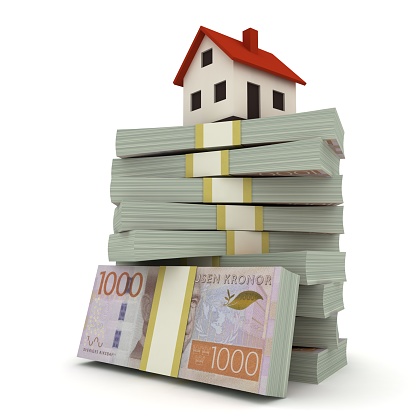 Swedish Money Krona House Price Real Estate Loan Mortgage Stock ...