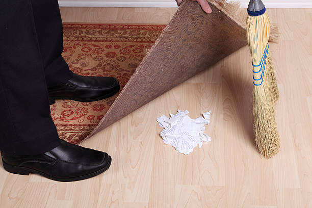 sweeping-dirt-under-the-rug-picture-id50