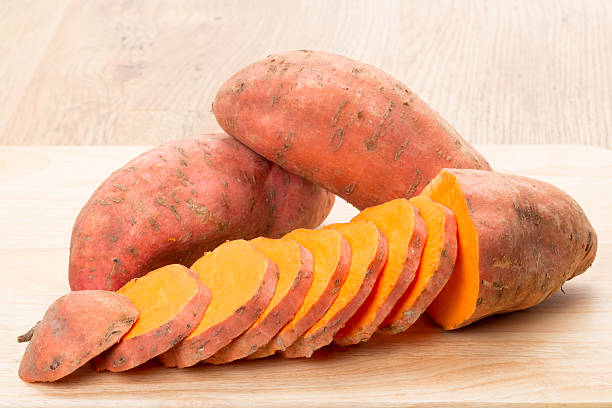 Sweet potato stock photo