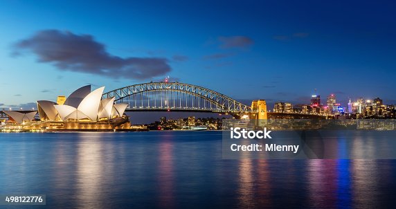 istock Sydney Skyline at Night 498122776