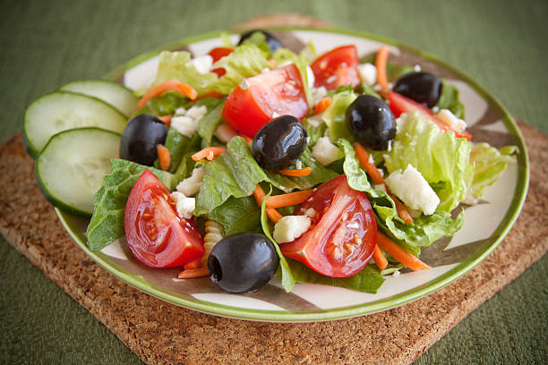 Table Salad stock photo