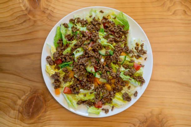 Taco Salad stock photo