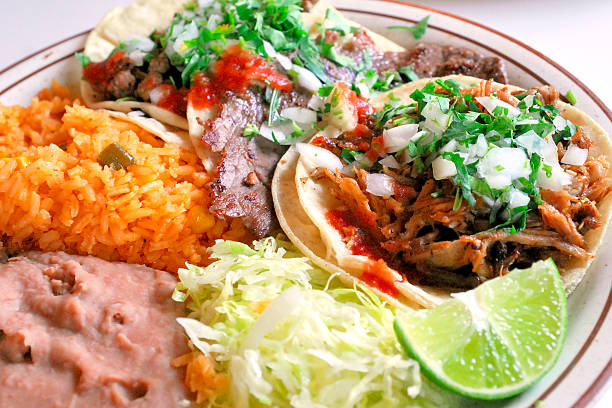 tacos stock photo