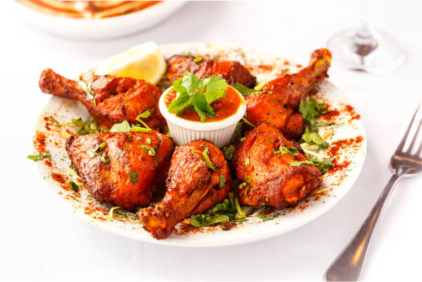 Tandoori Chicken stock photo
