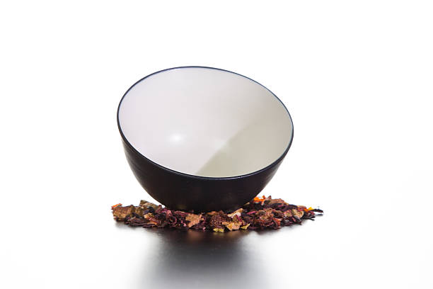 Tea bowl-smooth stock photo