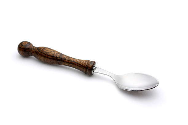tea spoon stock photo
