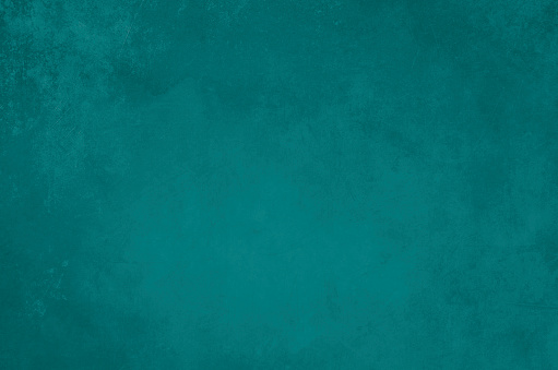 Teal painted wall backdrop or texture