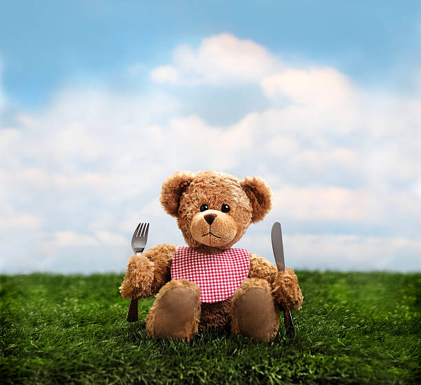Teddy Bear Picnic stock photo