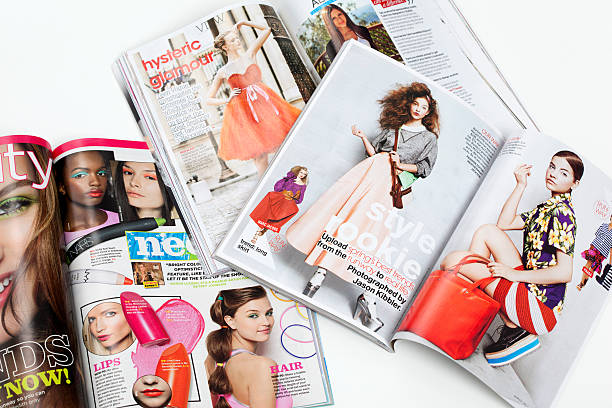 Teenage fashion magazines  magazine publication stock pictures, royalty-free photos & images