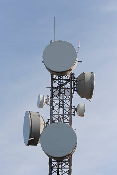 Telecommunication Concept stock photo