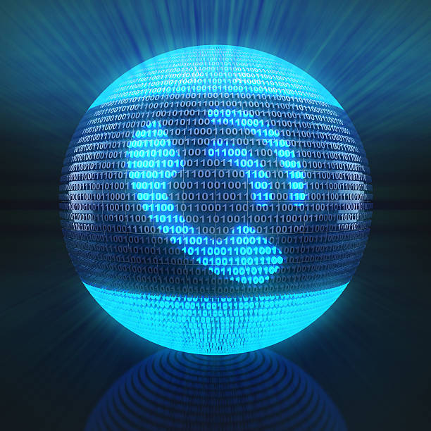 Telephone call icon Telephone call icon on globe formed by binary code, 3d render white pages directory stock pictures, royalty-free photos & images