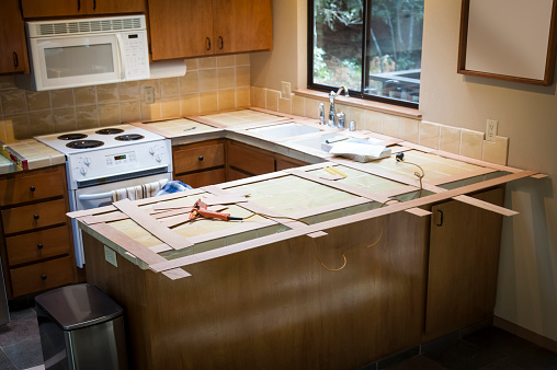 Template For Granite Countertops Stock Photo Download Image Now