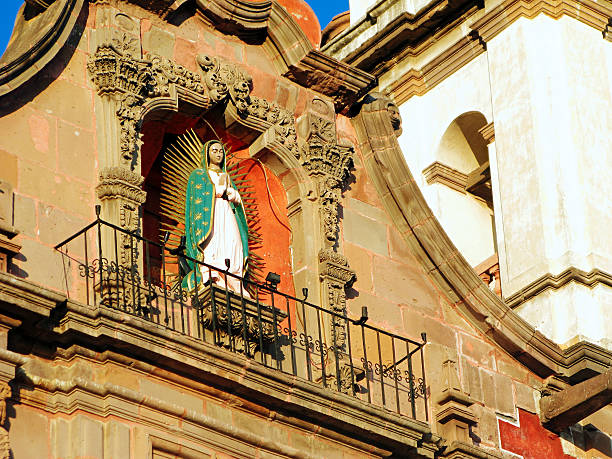 Temple of the Congregation in Queretaro, Mexico. stock photo