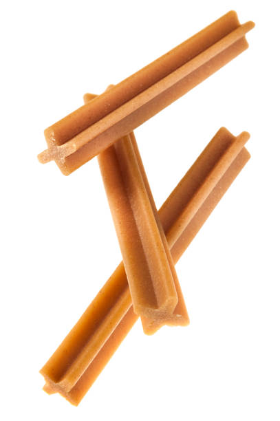 tendon sticks for gum massage stock photo