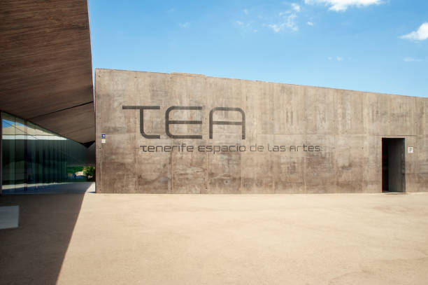 TEA, Tenerife Artes Space, Santa Cruz de Tenerife, Canary Islands, Spain stock photo