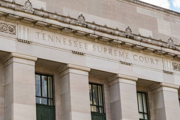 Tennessee State Supreme Court Building stock photo