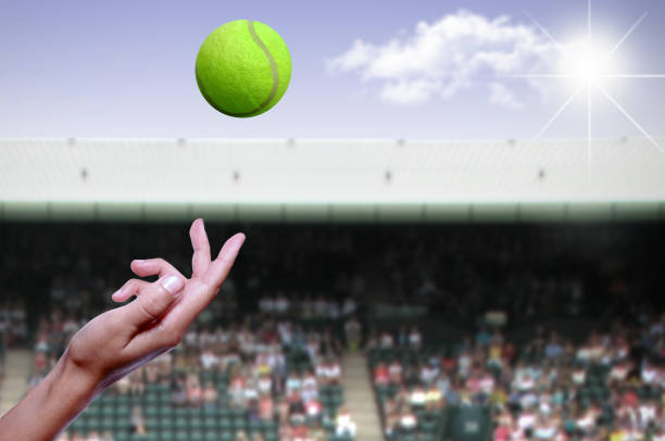tenis maçı - wimbledon tennis stok fotoğraflar ve resimler
