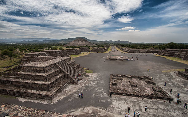 Teotihuacan stock photo