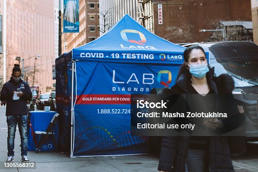 istock COVID-19 Testing in Manhattan, New York during Coronavirus outbreak 1305568312