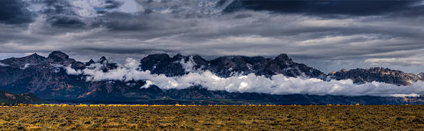 Teton Range, #14 stock photo