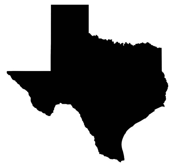 Texas map illustration  texas map stock pictures, royalty-free photos & images