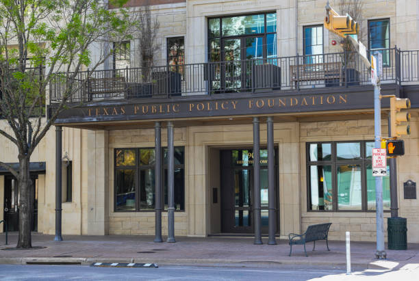 Texas public policy foundation exterior building stock photo