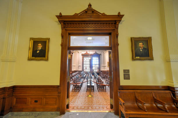 верховный суд техаса - texas supreme court стоковые фото и изображения
