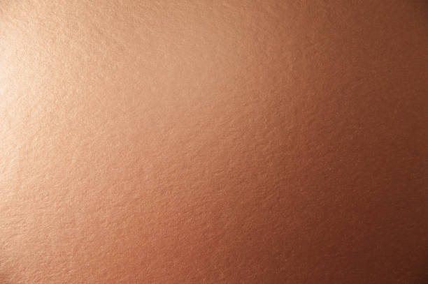 textura de fondo de papel metálico para el diseño de navidad o tarjetas de fiesta de año nuevo - copper texture fotografías e imágenes de stock