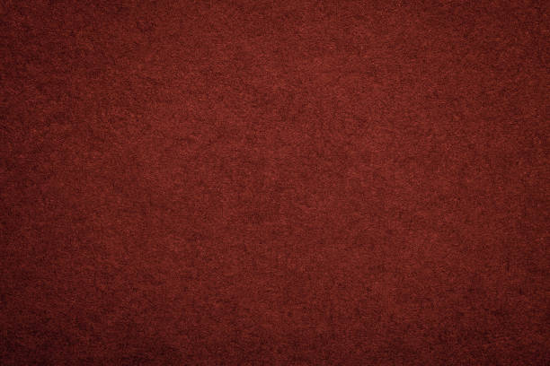Texture Of Old Dark Red Paper Background Closeup Structure