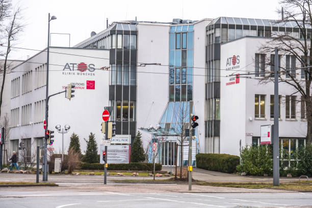 The Atos Clinics is made up of clinics in Heidelberg, Braunfels, Munich and Cologne stock photo