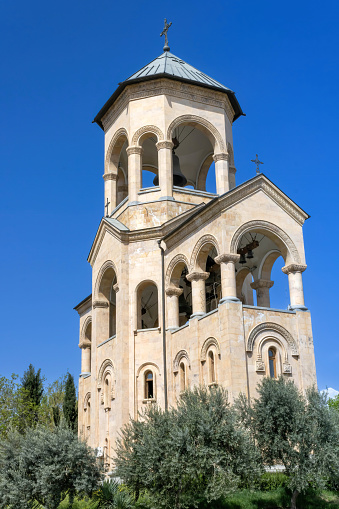 The Holy Trinity Cathedral of Tbilisi, commonly known as Sameba, is the main cathedral of the Georgian Orthodox Church located in Tbilisi, the capital of Georgia.