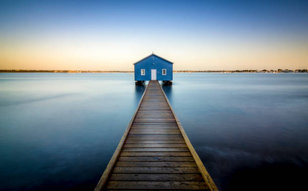 The Boatshed, Perth stock photo