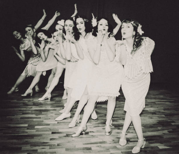 The Charleston Dance! stock photo