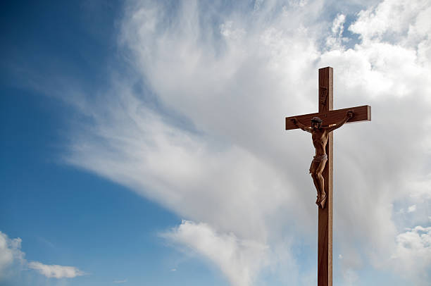 The Crucifix on Good Friday  good friday stock pictures, royalty-free photos & images