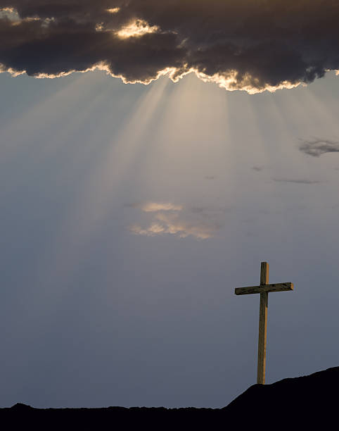 The Crucifix on Good Friday  good friday stock pictures, royalty-free photos & images