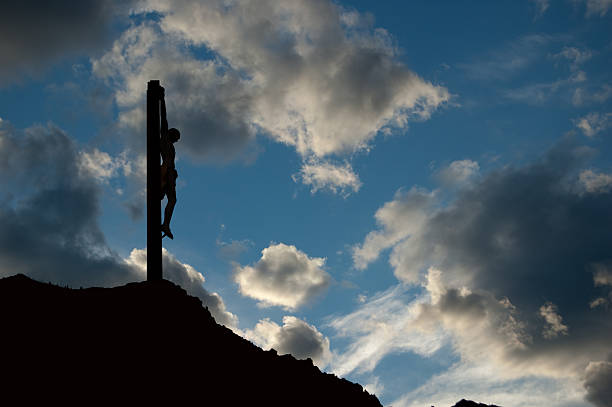 The Crucifix  good friday stock pictures, royalty-free photos & images