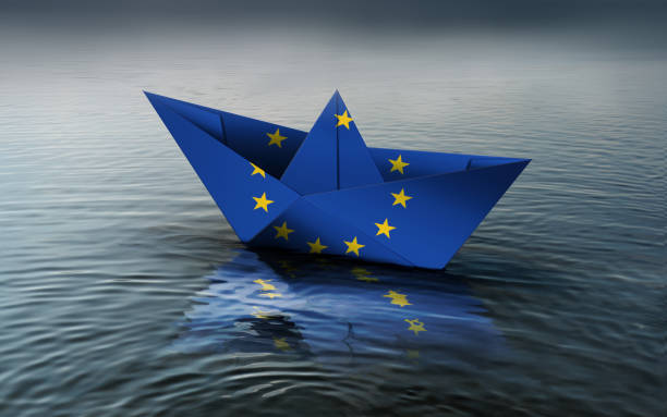 The future of Europe. Concept illustration. stock photo