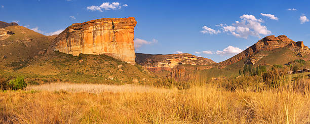 The Golden Gate Highlands National Park in South Africa stock photo